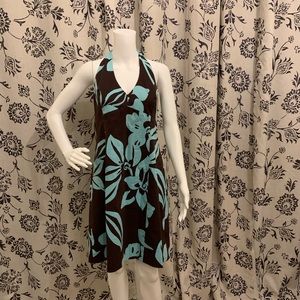 Gorgeous Jones New York Tie Back Halter dress